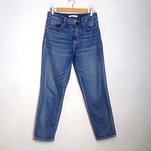 Buckle Willow & Root Womens Jeans size 29 The Mom Fit High Rise Distressed